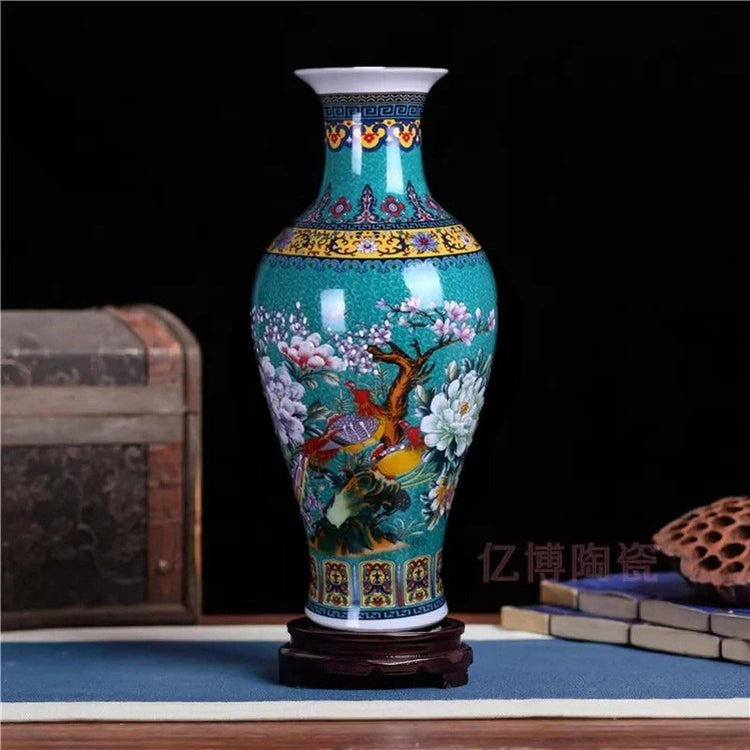 The Statement Piece — Jingdezhen Ceramic Floor Vase