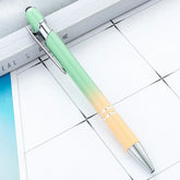 Gradient Metal Ballpoint Pens with Custom Logo Engraving — Bulk Sets of 20–200 Jonine’s Corner