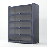 Five Levels of Order — 5-Tier Steel Kitchen Storage Cart