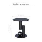Round Metal Side Table — Modern Moroccan Coffee & Sofa Table Jonine’s Corner