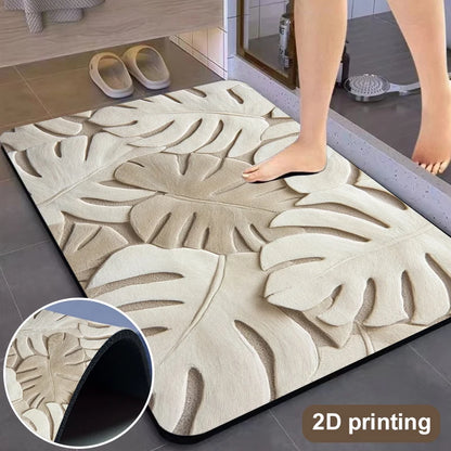 Step Out in Comfort — Super Absorbent Non-Slip Bath Mat