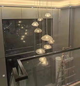 Modern LED Chandelier - Gbbmade Luxury Staircase & Living Room Light