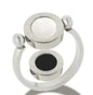 Stainless Steel Ring for Women Inlaid Zircon Rings Waterproof Romantic Fashion Jewelry