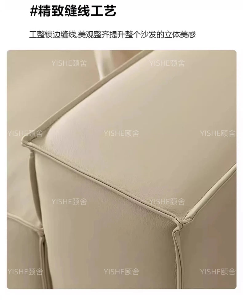 Aesthetic Space-Saving Luxury Sofa — Unique Designer Living Room Seating