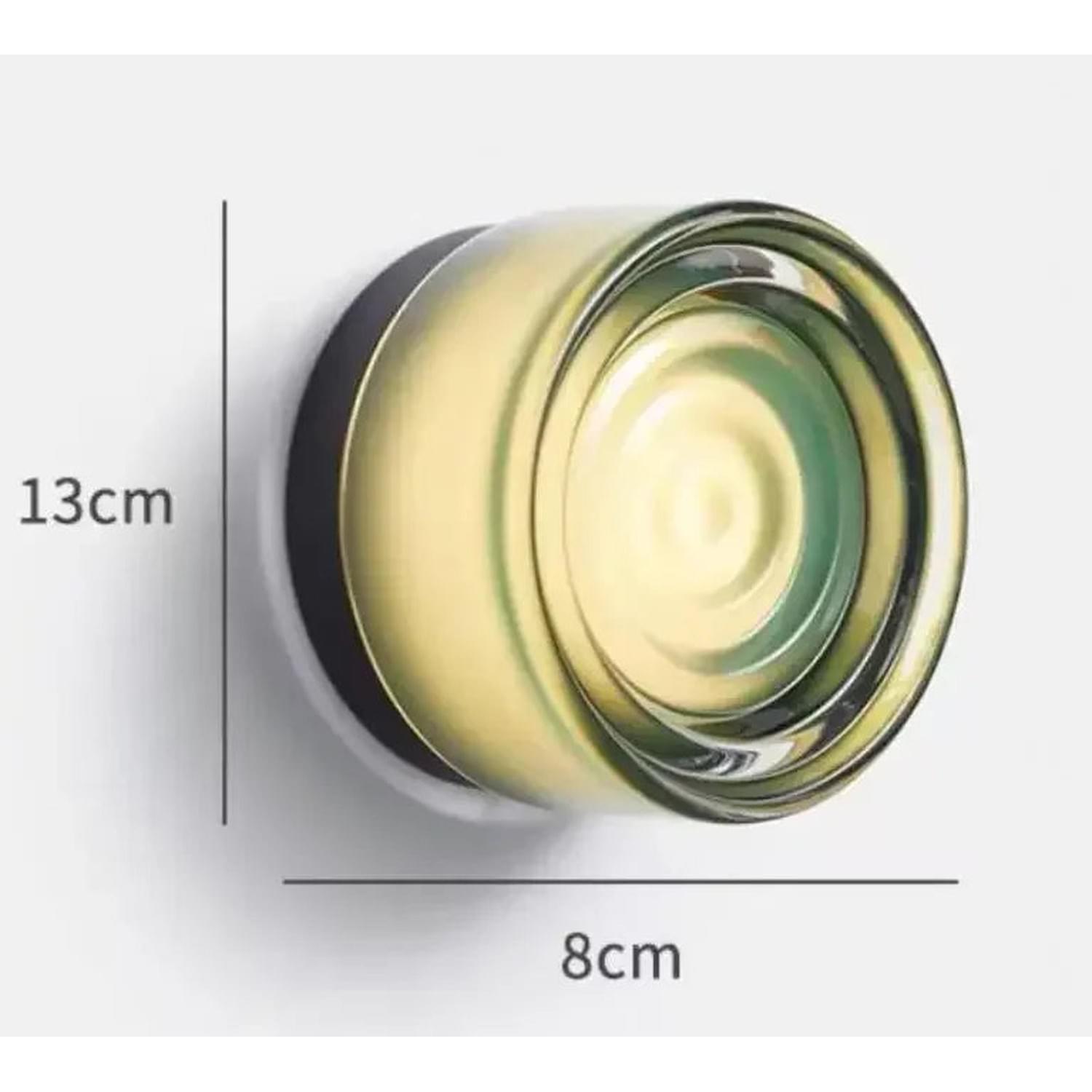 Glass Stone LED Wall Sconce
