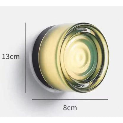Glass Stone LED Wall Sconce