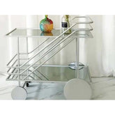 Iron Art Rolling Bar & Serving Cart Jonine’s Corner
