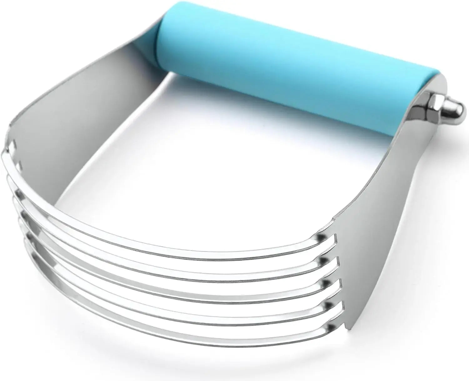 Dough Blender &amp; Pastry Cutter Set – Stainless Steel with Bench Scraper