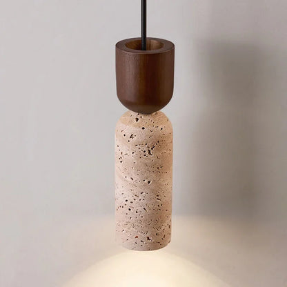 Stone Cord Pendant Light