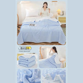 Cool Breathability Summer Quilt Multi-functional Cotton Gauze Fabric Towel Blanket Thin Breathable Duvet Skin-friendly Comforter Jonine’s Corner