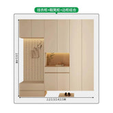 Custom Solid Wood Entryway Shoe Cabinet Jonine’s Corner