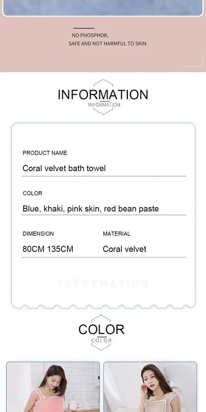 Wrap & Go — Wearable Fast-Dry Bath & Beach Towel (140×85cm)
