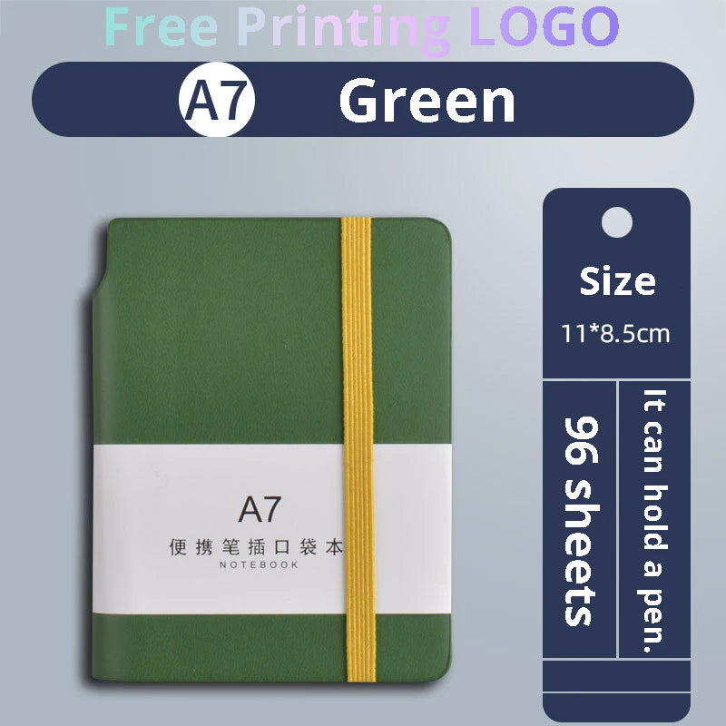 Pocket-Sized & Personal — Customisable A6/A7 Mini Notebook & Planner