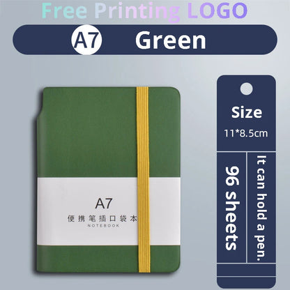 Pocket-Sized & Personal — Customisable A6/A7 Mini Notebook & Planner