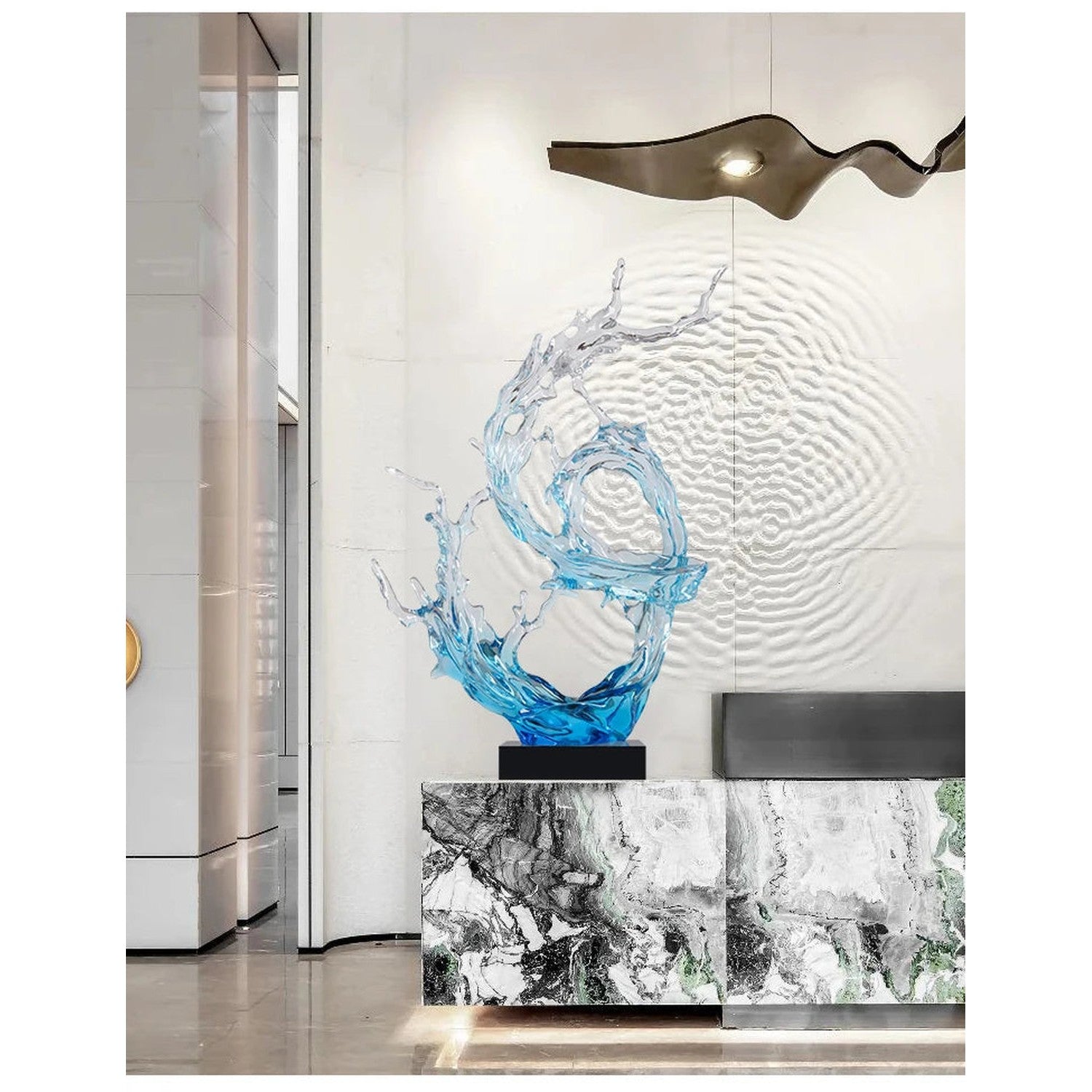 Quiet Luxury in Resin — Lumière Light Luxury Art Sculpture for the Modern Interior