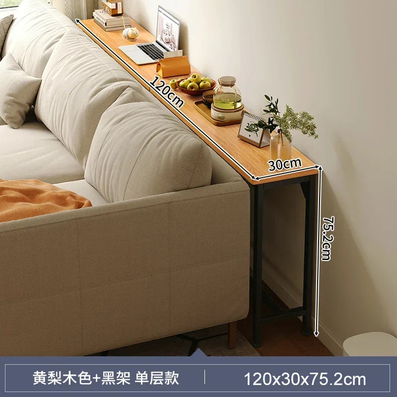Narrow Sofa Gap Side Table — Space-Saving Partition Rack