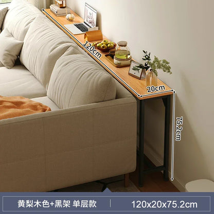 Narrow Sofa Gap Side Table — Space-Saving Partition Rack