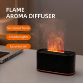 Flicker & Flow — Flame Effect Aromatherapy Diffuser & Humidifier
