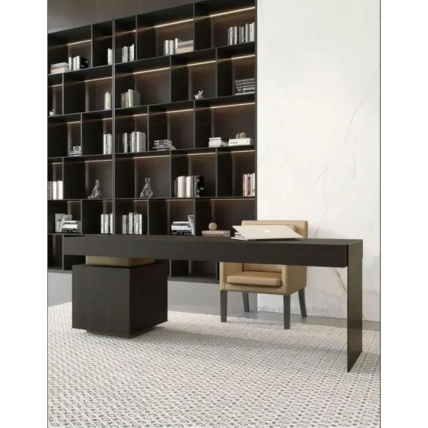 Italian Minimalist Luxury Study Desk