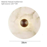 Marble Wall Sconce — Luxury Stone Wall Lamp for Living Room, Bedroom & Bathroom Jonine’s Corner