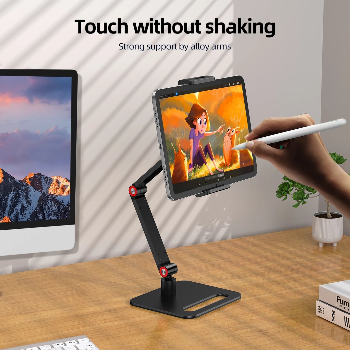 Your Screen, Your Height — Portable Monitor Stand for 15.6–18" Screens