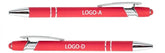 Gradient Metal Ballpoint Pens with Custom Logo Engraving — Bulk Sets of 20–200