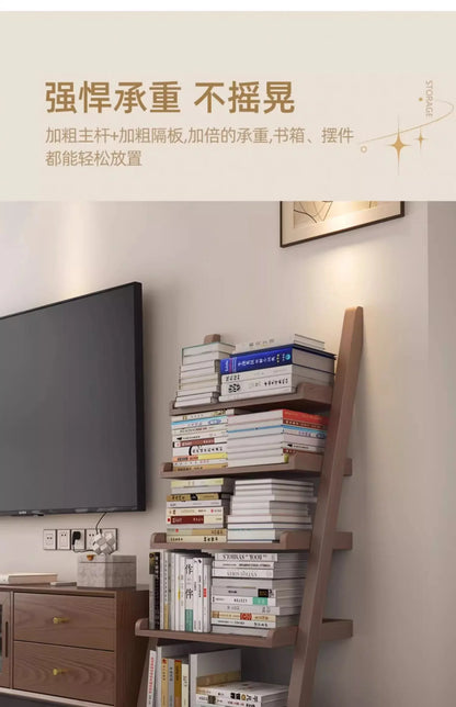 Where Books Meet Beauty — Minimalist Open Bookshelf & Display Cabinet