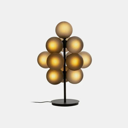 The Grape Cluster — Sculptural Glass Floor Lamp with Warm LED Glow