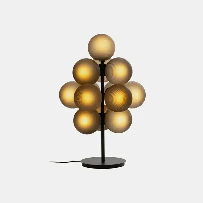 The Grape Cluster — Sculptural Glass Floor Lamp with Warm LED Glow Jonine’s Corner