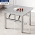 Buffet Serving Counter Home Dining TableStainless Steel Multifunctional Foldable Table Portable Outdoor Camping Desk Commercial Jonine’s Corner