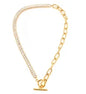 Square Pendants Delicate Stainless Steel Chain Pendant Necklace For Women Necklace