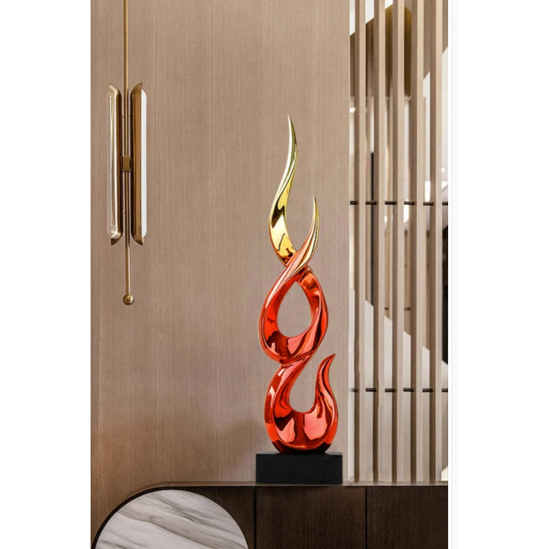 Quiet Luxury in Resin — Lumière Light Luxury Art Sculpture for the Modern Interior