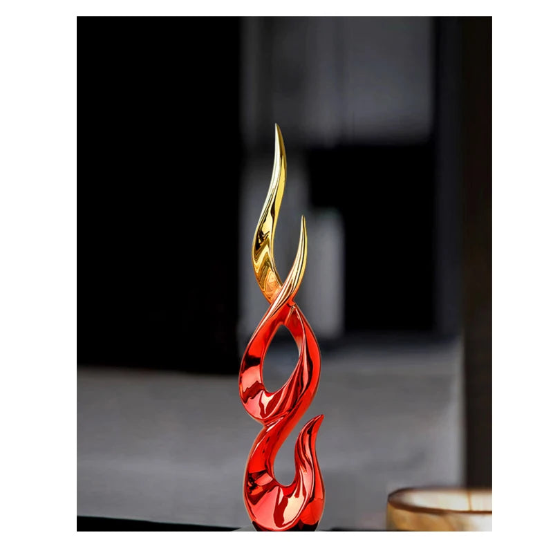 Quiet Luxury in Resin — Lumière Light Luxury Art Sculpture for the Modern Interior