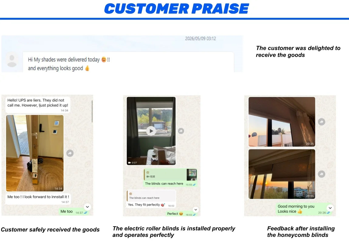Smart Electric Blackout Roller Shades
