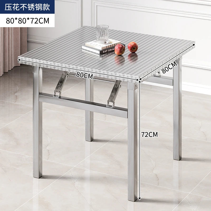 Foldable Stainless Steel Buffet & Serving Table