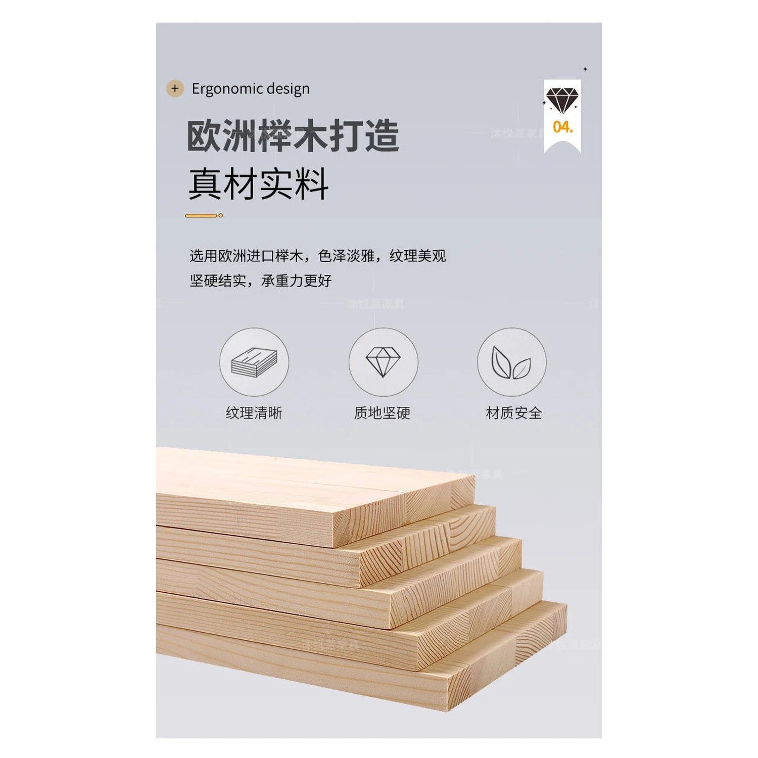 European Minimalist Waterproof Bed Frame with Headboard