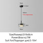 Nordic Glass LED Pendant Lamp — Modern Luxury Hanging Light for Dining Room & Living Room
