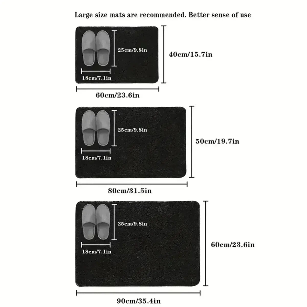 Bathroom Floor Anti Slip Mats Easy to clean Absorbent Floor Mats Coral Velvet Bedroom Soft Quick-Dry Super Absorbent Bath Mats Jonine’s Corner