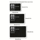 Bathroom Floor Anti Slip Mats Easy to clean Absorbent Floor Mats Coral Velvet Bedroom Soft Quick-Dry Super Absorbent Bath Mats Jonine’s Corner