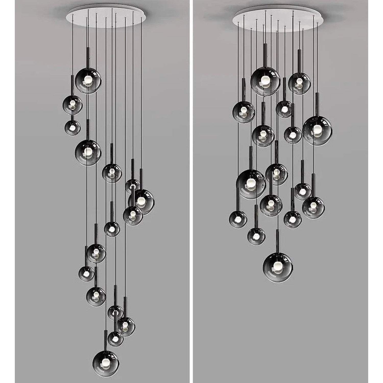 Nordic Stair Chandelier — Living &amp; Dining Room Pendant Ceiling Light