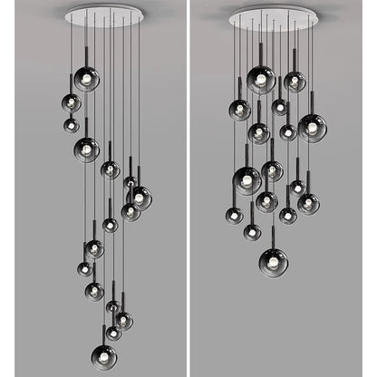 Nordic Stair Chandelier — Living &amp; Dining Room Pendant Ceiling Light