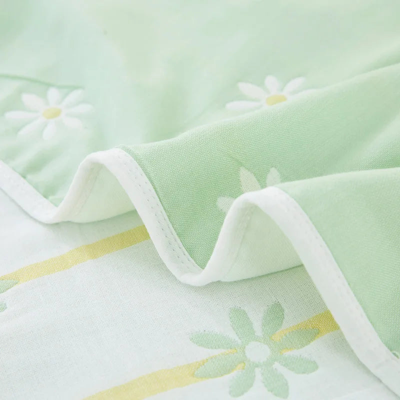 Cotton Gauze Summer Quilt — Solid