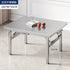Buffet Serving Counter Home Dining TableStainless Steel Multifunctional Foldable Table Portable Outdoor Camping Desk Commercial Jonine’s Corner