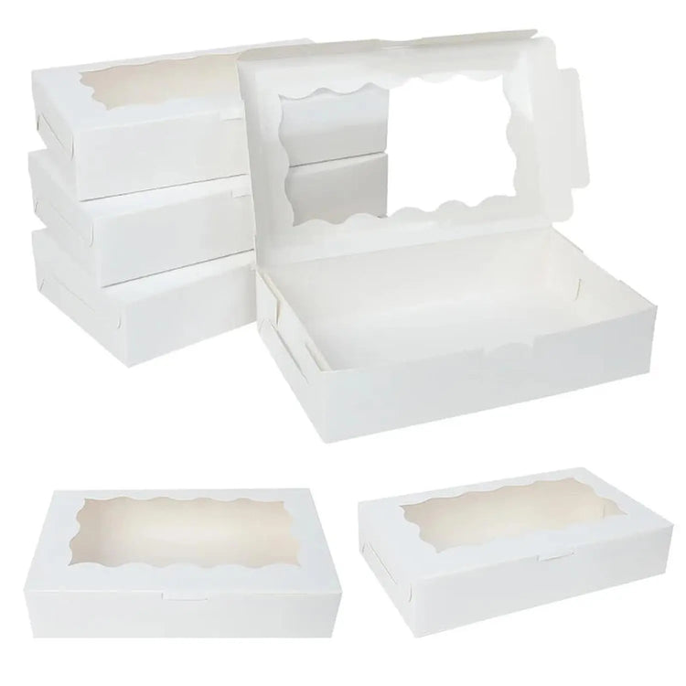 Kraft Paper Gift Boxes with Window — Set of 5, 10, or 20 Jonine’s Corner