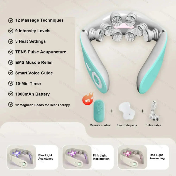 8D Electric Neck Massager w/ Heat - Jonine&