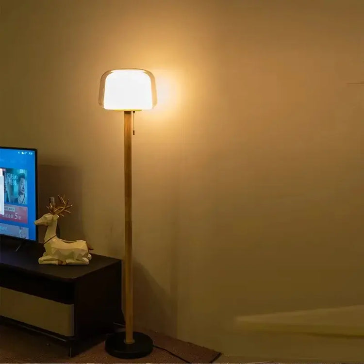 Modern Creative Glass Floor Lamp Simple Sofa Side Decorative Lighting Living Room Bedroom Bedside Lamp LED Reading Desk Light Jonine&