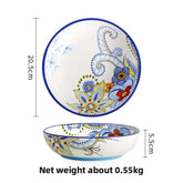 The Artisan Table — Hand-Painted Ceramic Dinner Plate