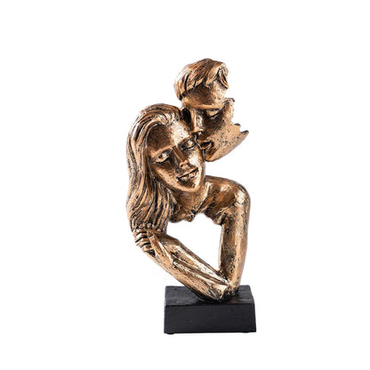 Love, Displayed — Contemporary Couple Statue & Lover Sculpture for Home