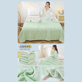 Cool Breathability Summer Quilt Multi-functional Cotton Gauze Fabric Towel Blanket Thin Breathable Duvet Skin-friendly Comforter Jonine’s Corner