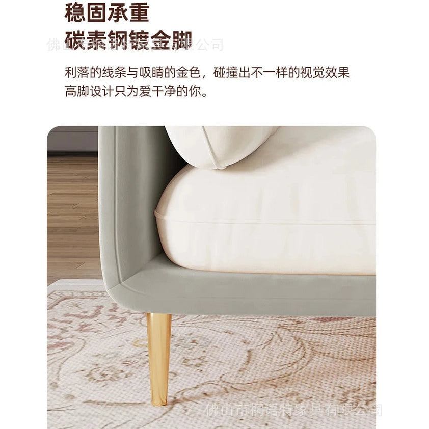 Living Room Small Apartment Light Luxury Modern Simple Cream Color Matching Internet Celebrities Jonine’s Corner